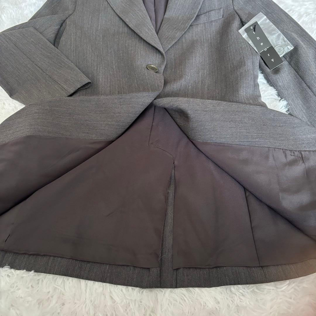 theory ダークグレー スーツ S 新品タグ付き