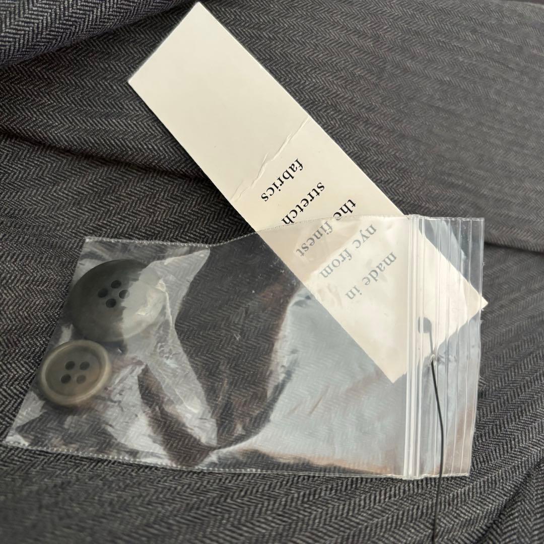 theory ダークグレー スーツ S 新品タグ付き