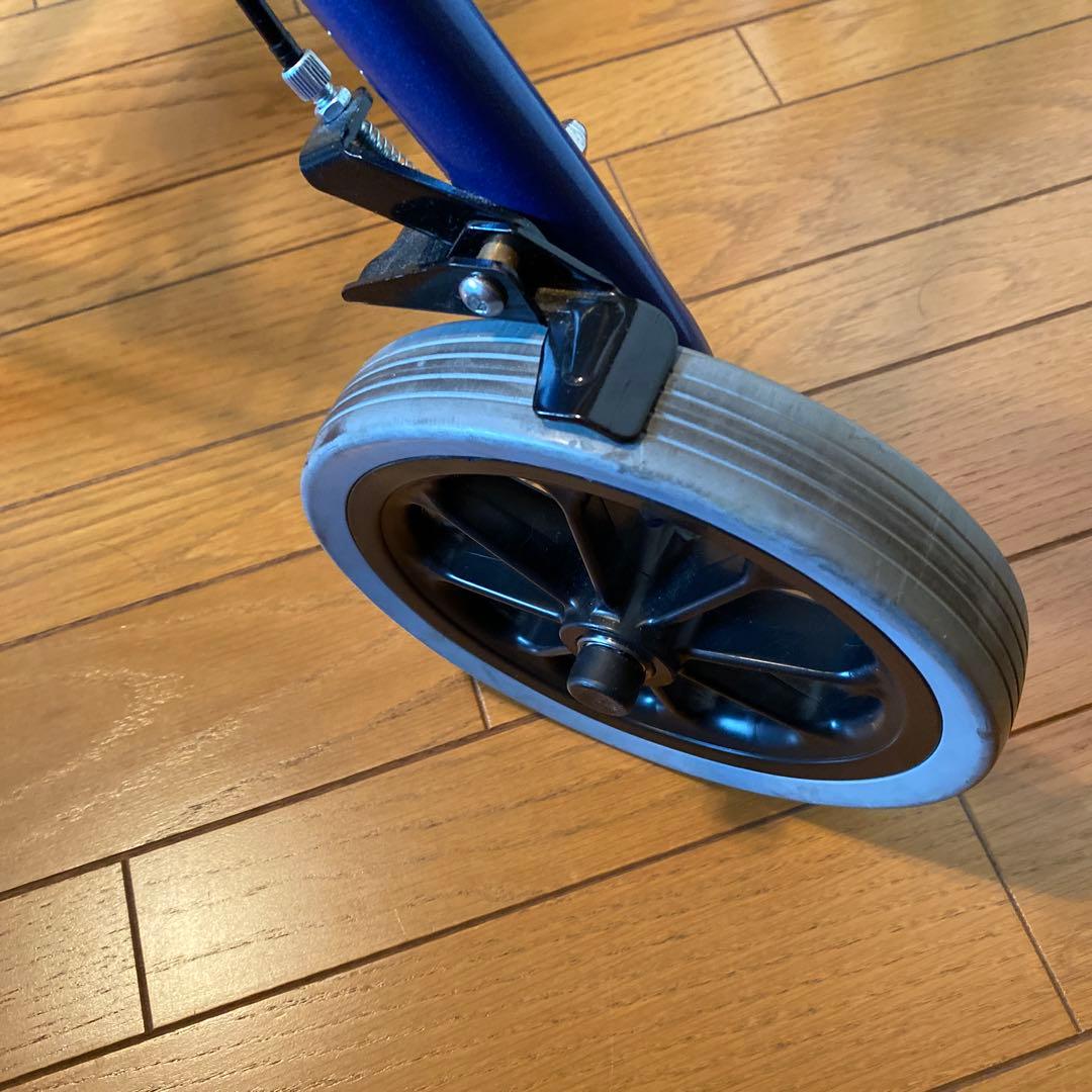 歩行器 竹虎ハッピーII NB ブルーメタリック