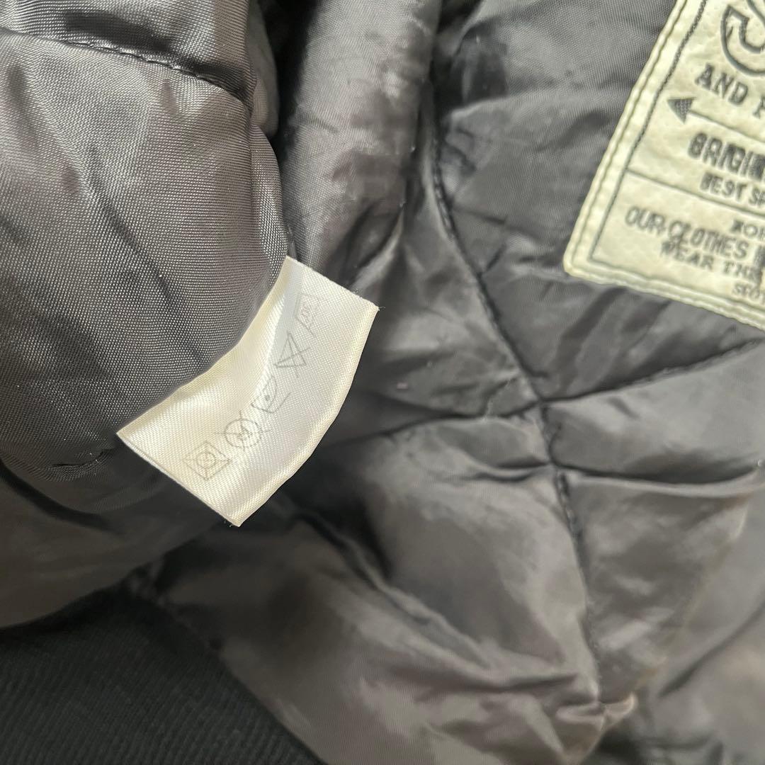 田中シェン着用 scott CWU-RジャケットMA-1フライトジャケット 黒