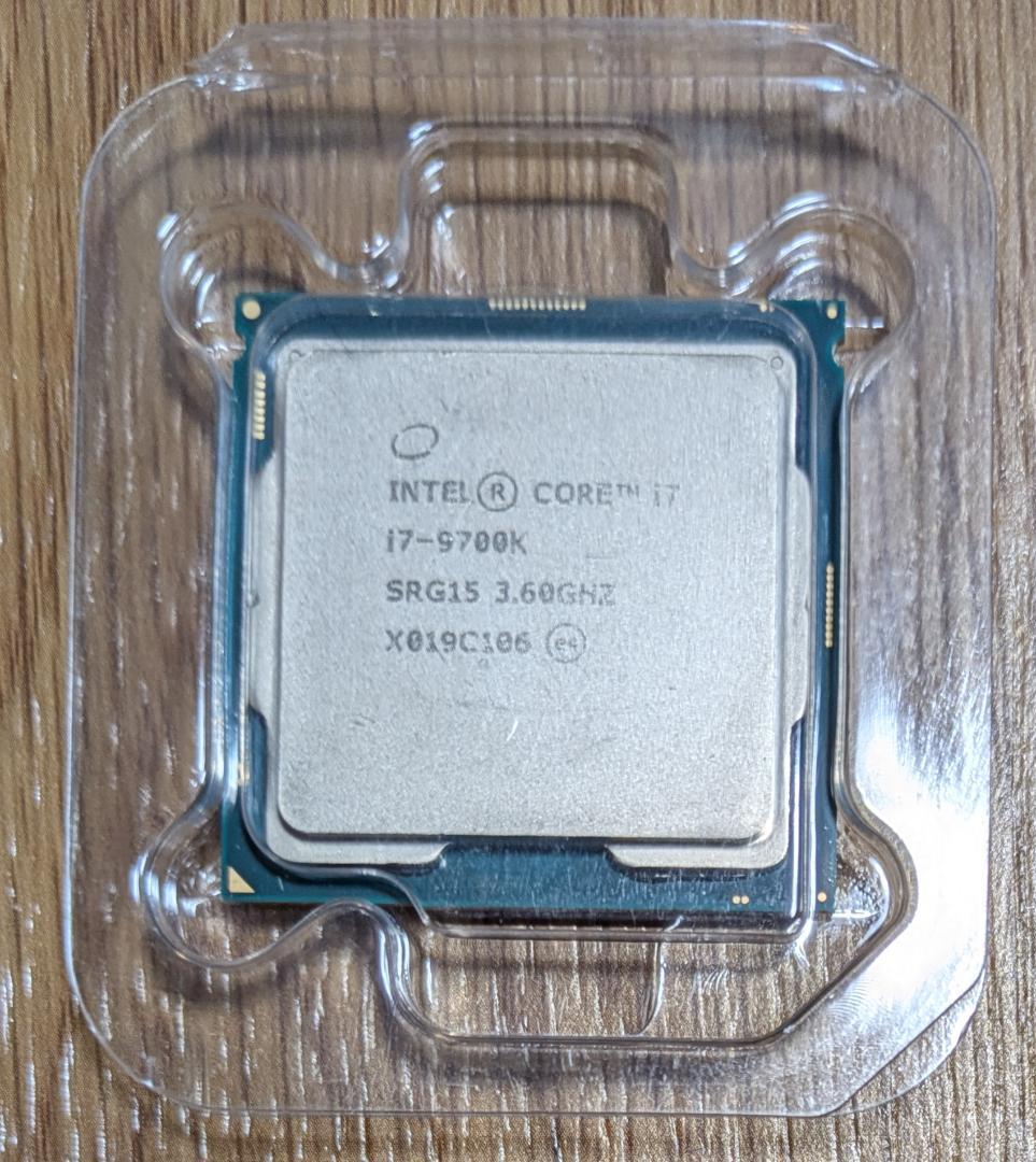 K*e様 Intel Core i7-9700K CPU