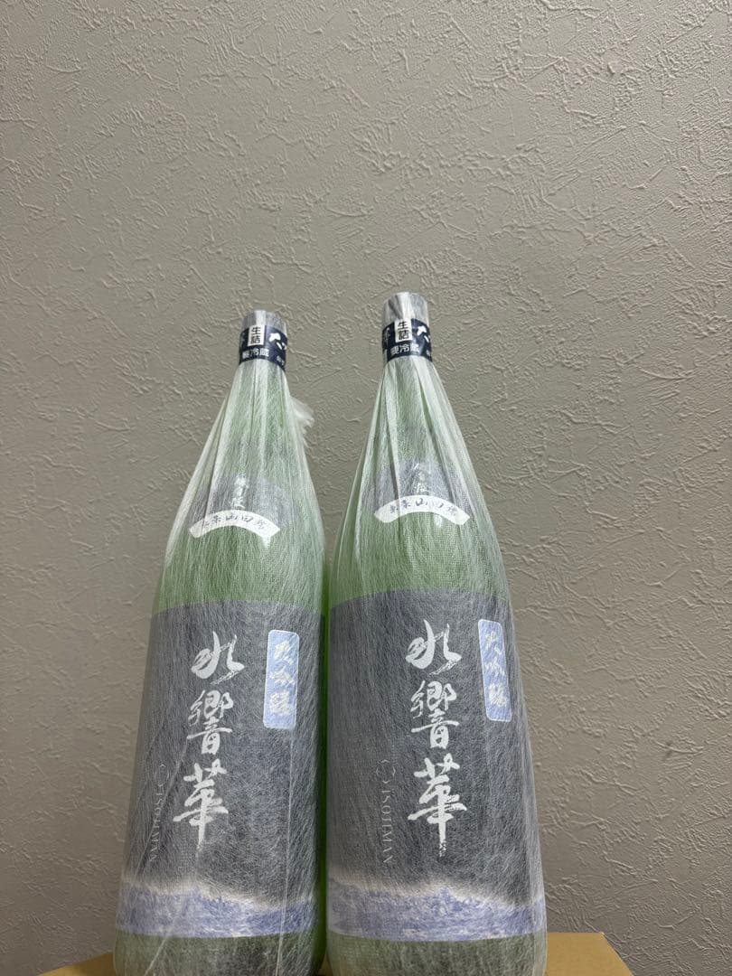 磯自慢 大吟醸 水響華 1800ml 2本