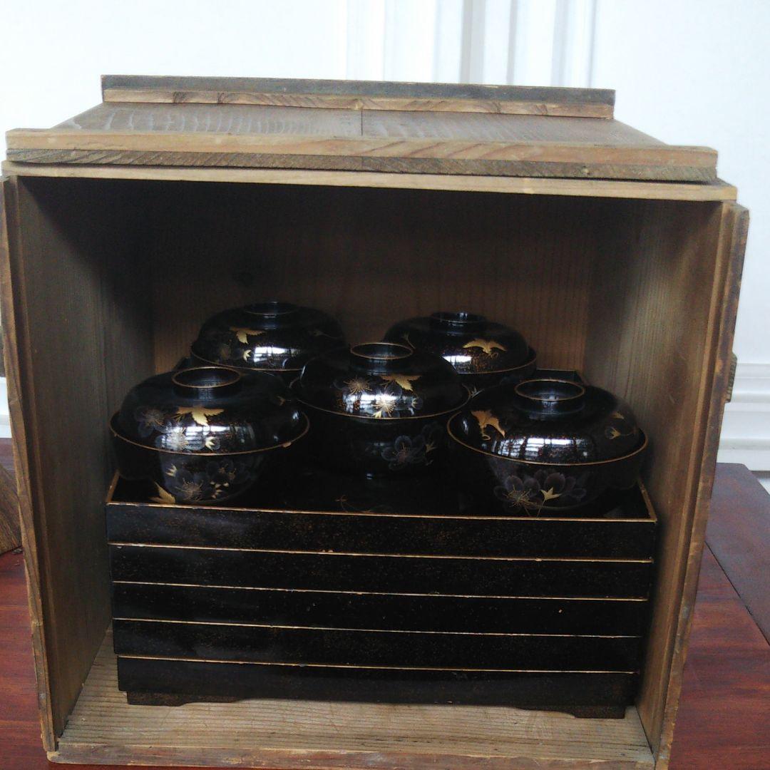 蒔絵　椀、膳　輪島