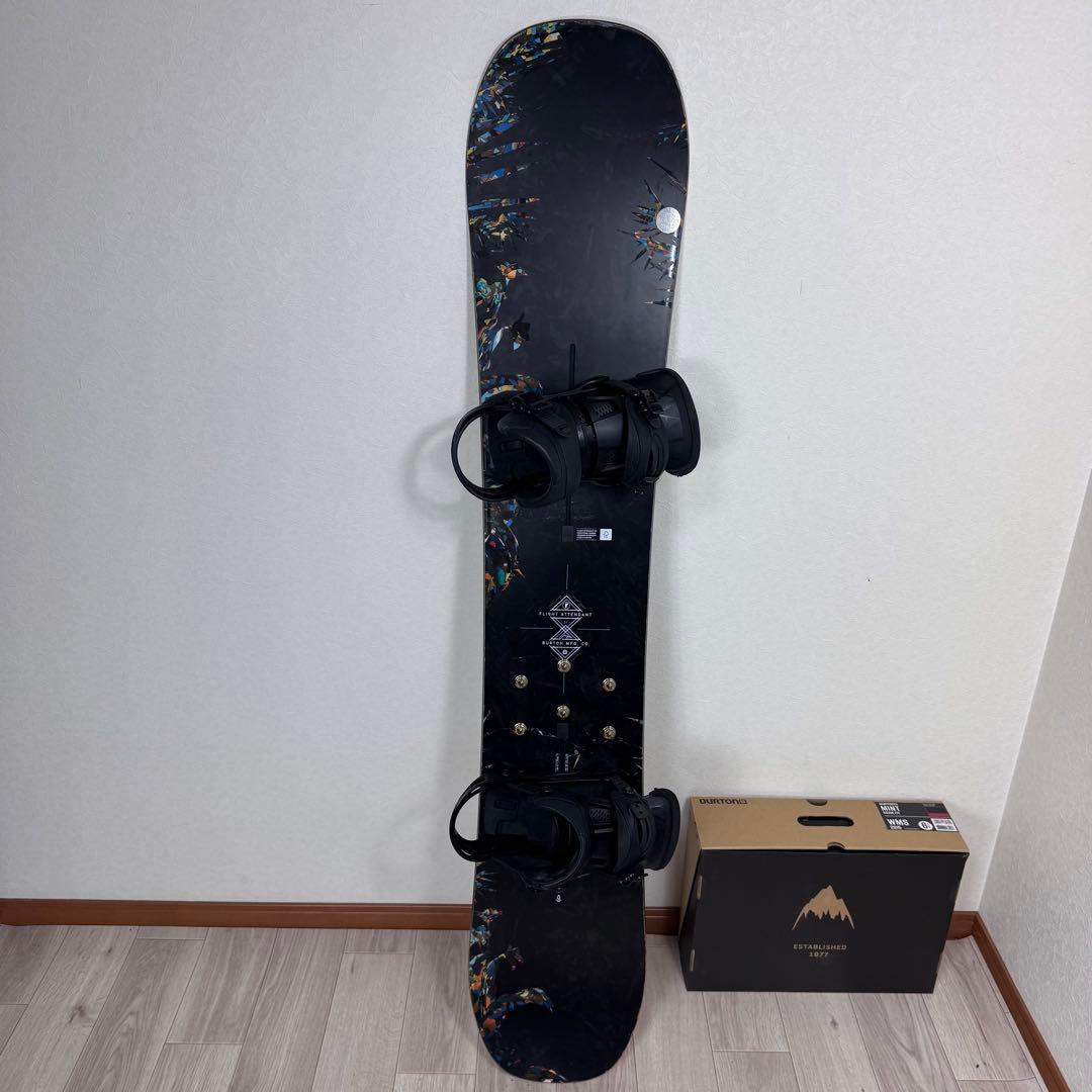 BURTON FLIGHT ATTENDANT 159cm スノーボードセット