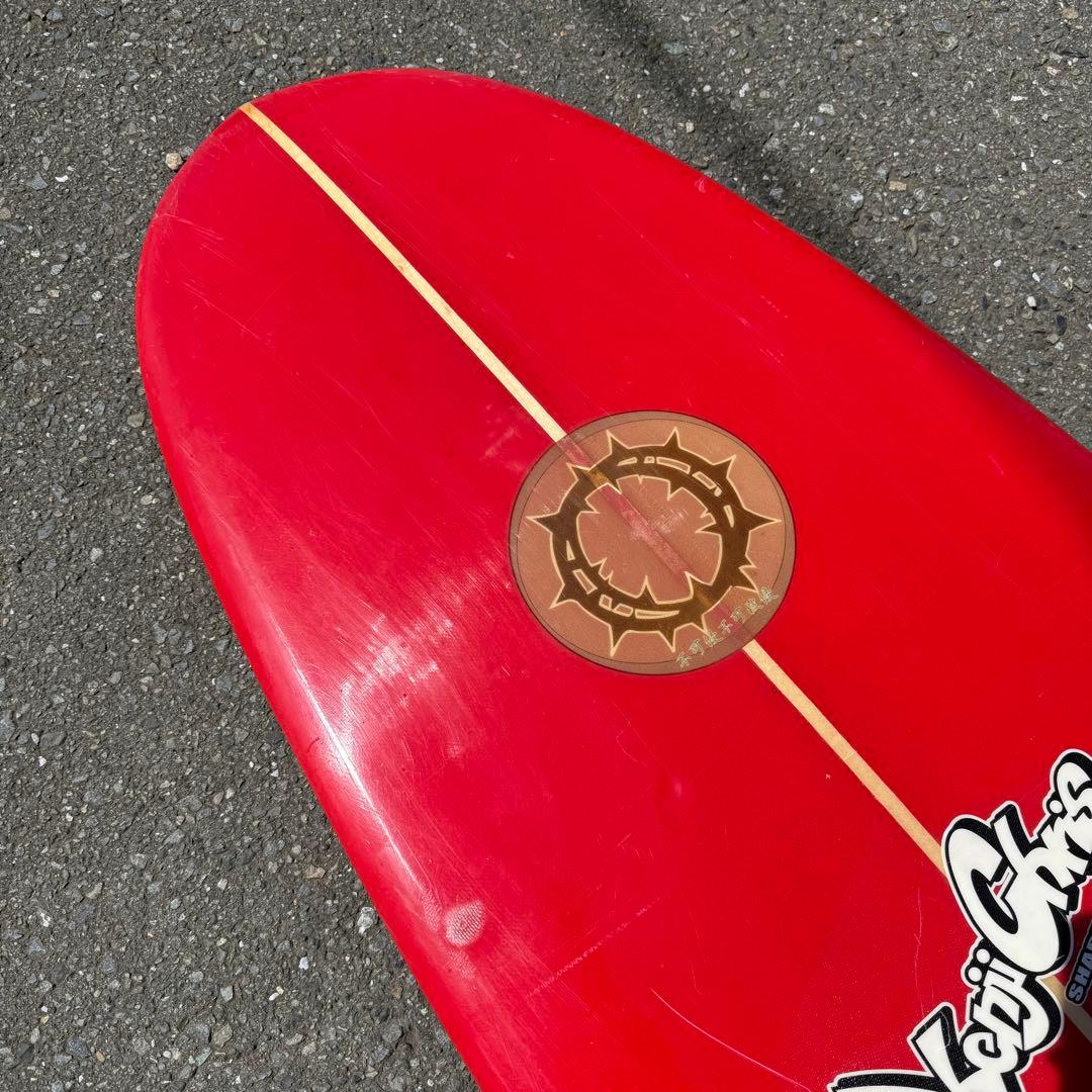 神奈川県藤沢発　激安早い者勝ち✨ KENJI CHRIS ロングボード レッド