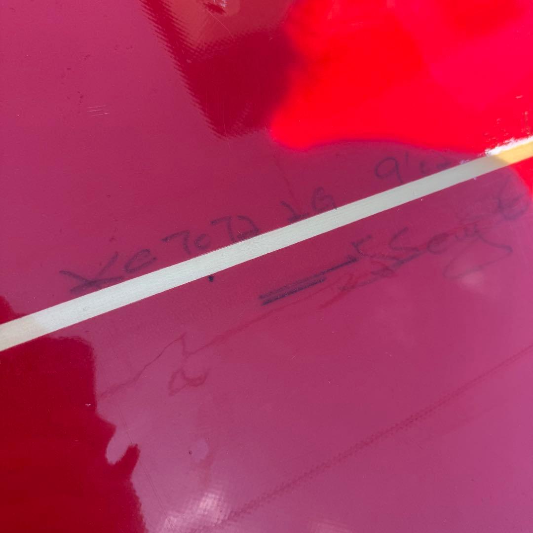 神奈川県藤沢発　激安早い者勝ち✨ KENJI CHRIS ロングボード レッド