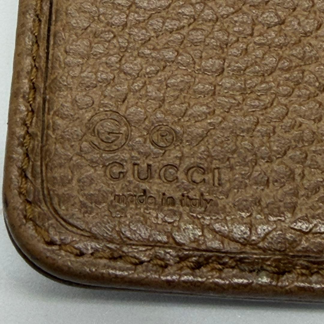 GUCCI グッチ コンパクトウォレット GGキャンバス×レザー