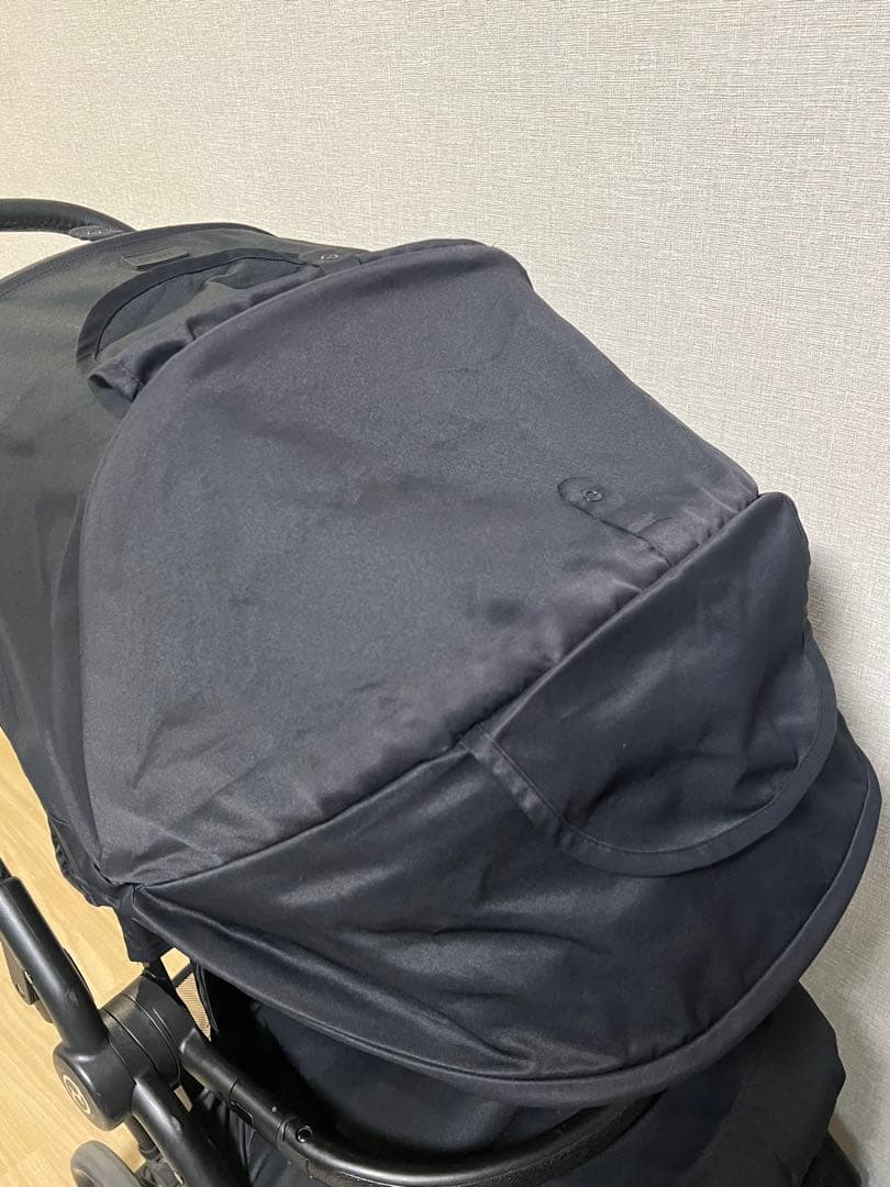 ベビーカー　メリオカーボン　ブラック