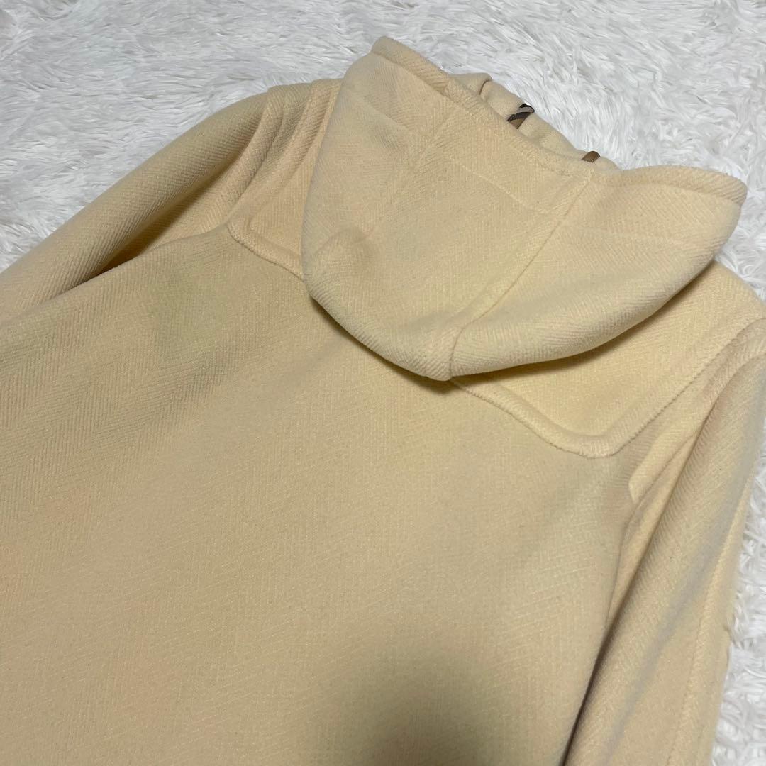 BURBERRY ダッフルコート ヘリンボーン ウール ムーアブルック 水牛