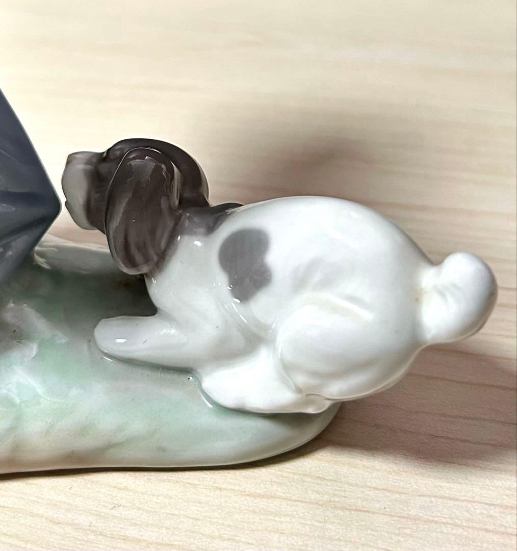 LLADRO リヤドロ　4982 『ポチのいたずら』 フィギュリン 置物
