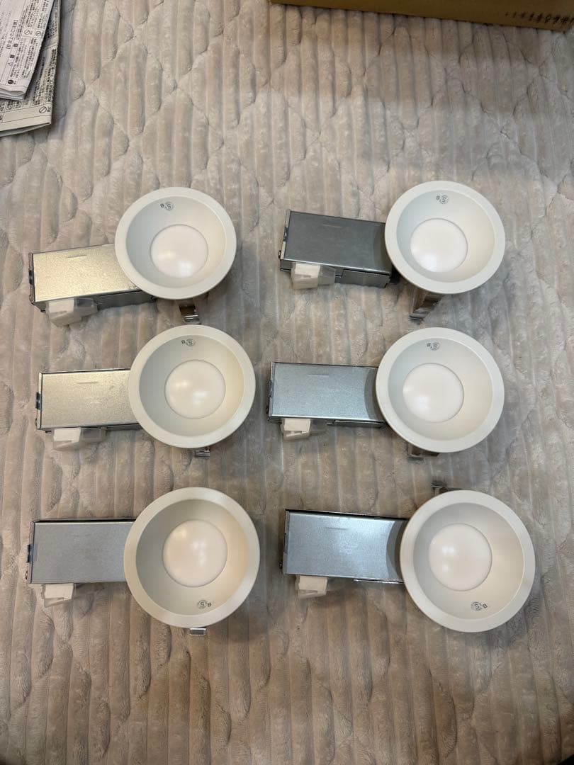 コイズミ照明　LED照明 100V 温白色 6個セット