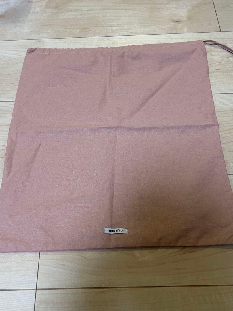 ミュウミュウ　デニムキャップ　MIU MIU