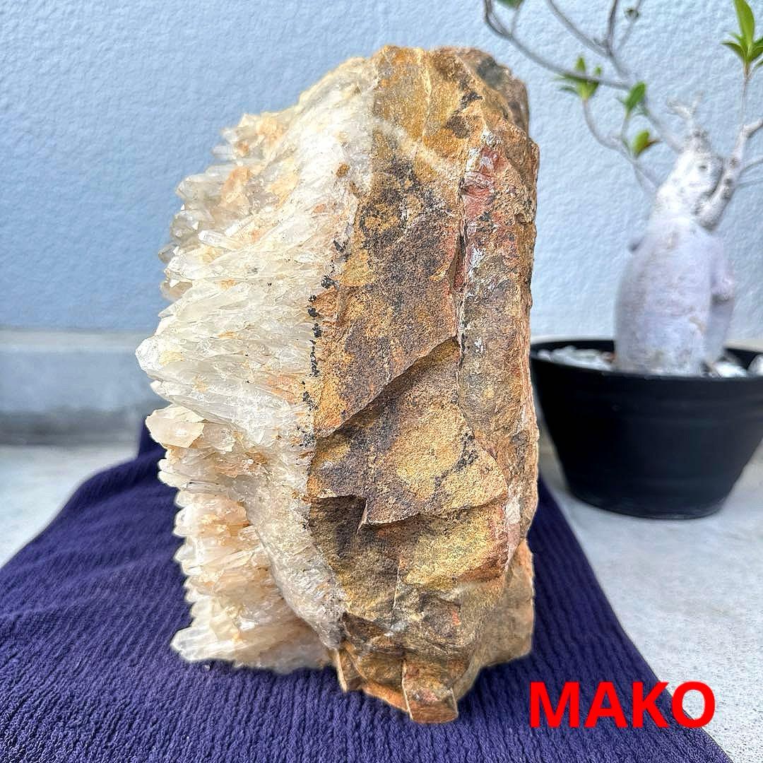 M1763☆水晶クラスター30Kg☆国産☆天然石　原石