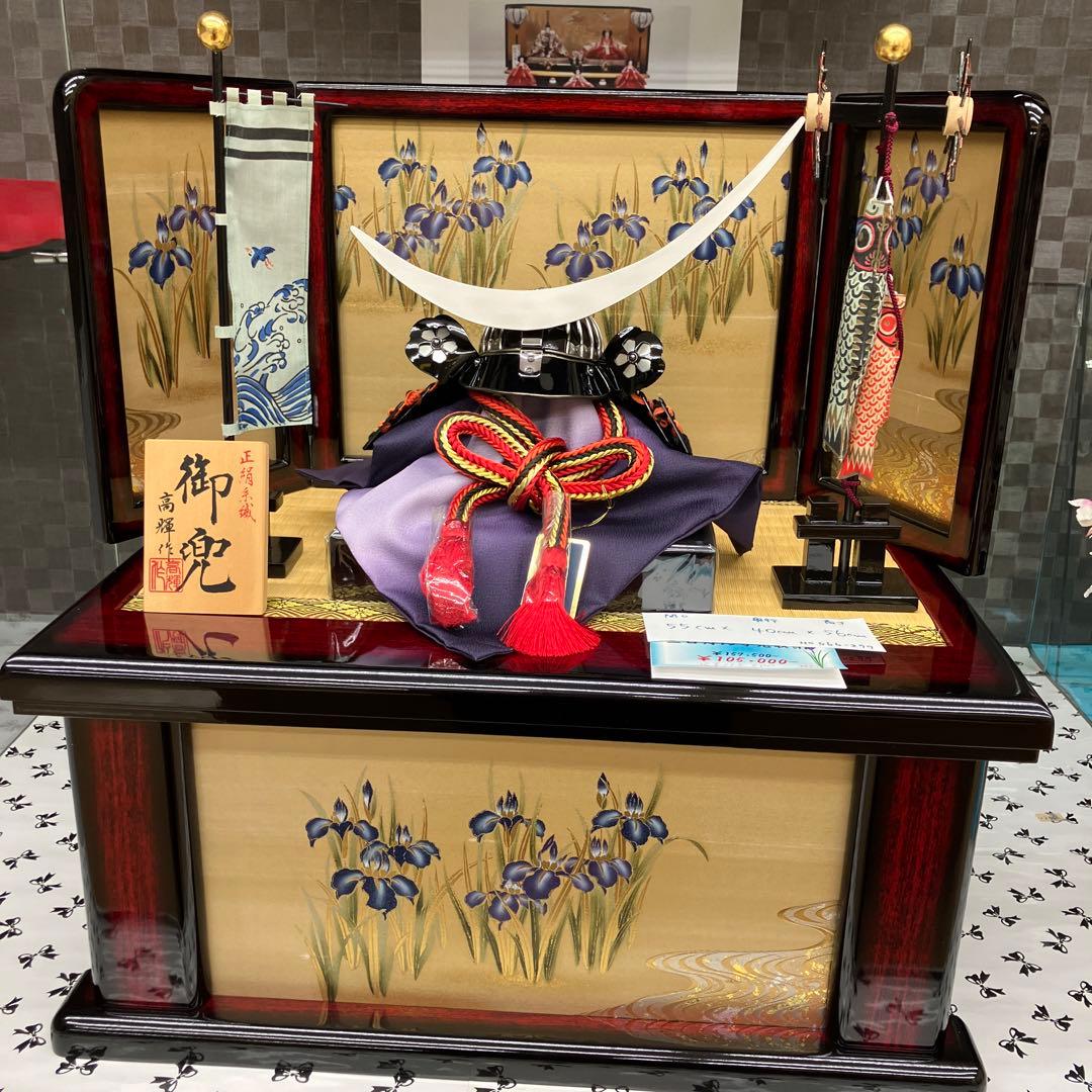 収納型伊達政宗兜飾り