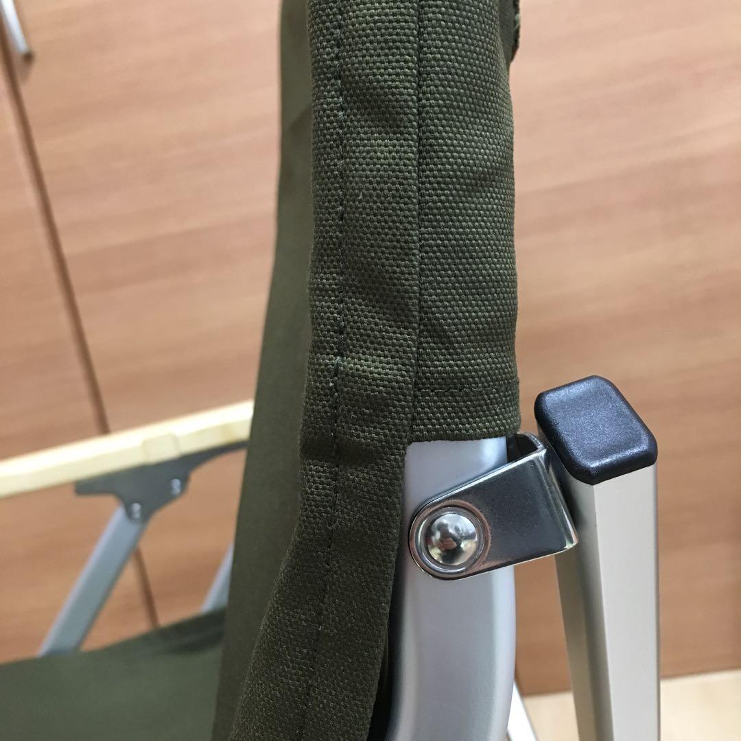 カーキ色 2枚組 ポケットあり フルセット ローチェア30用 10号帆布カバー