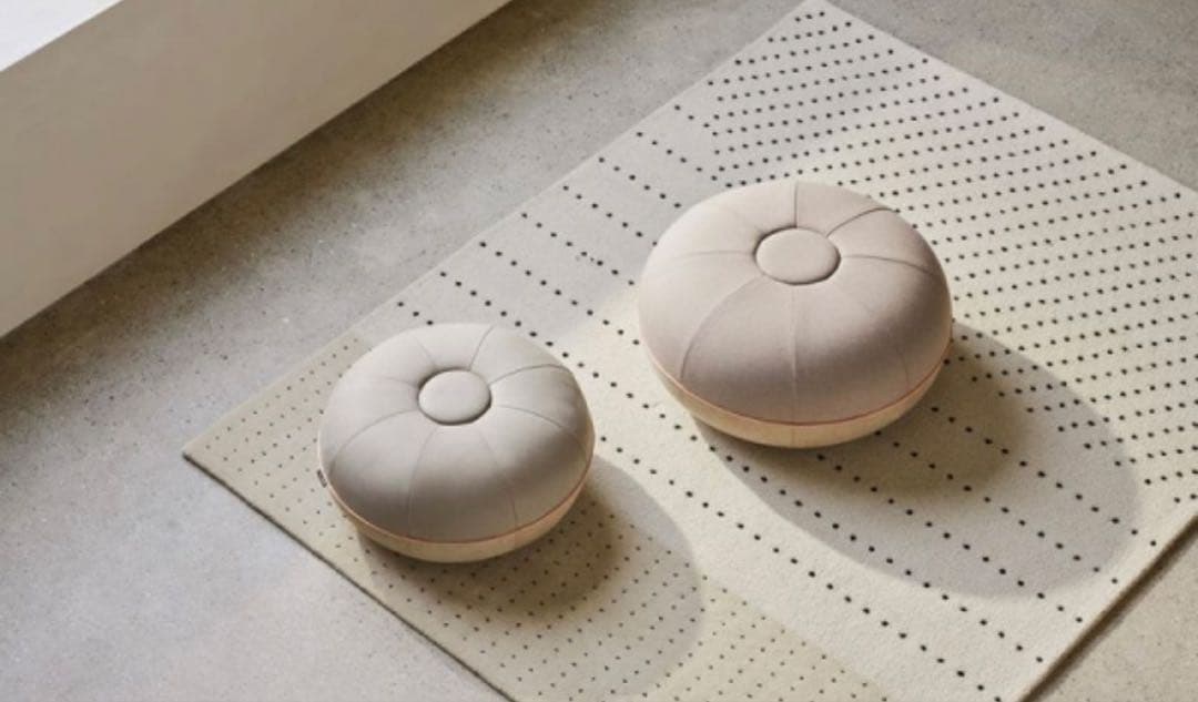 FRITZ HANSEN pouf ラージ ベージュ