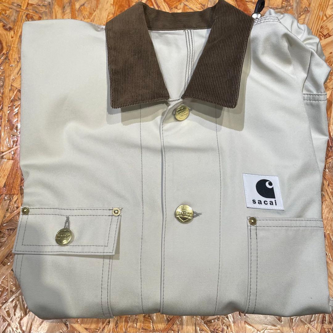 【26ss新作】sacai × carhartt Duck Shirt