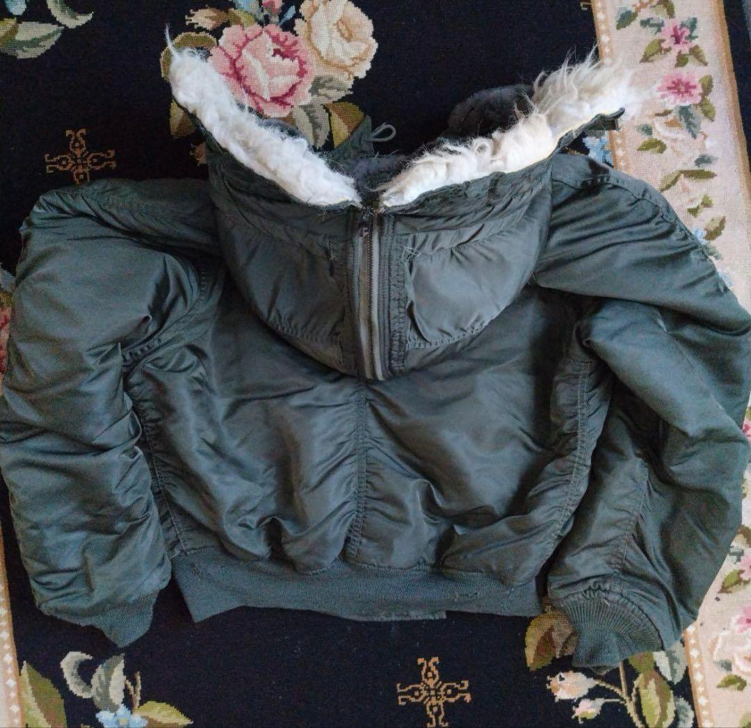 70s　N-2B　ビッグサイズ　フライトジャミリタリー米軍実物