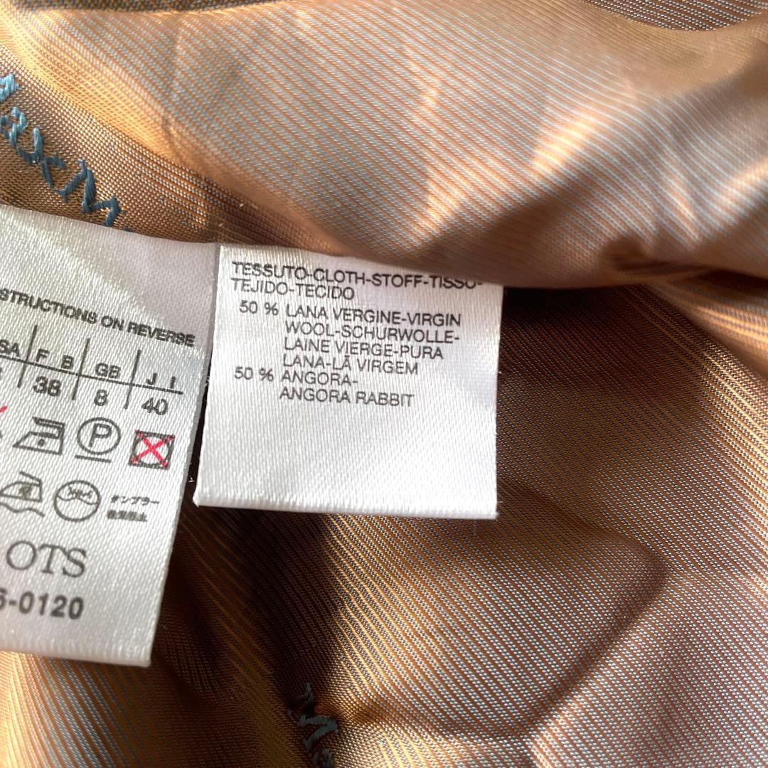 【極美品】マックスマーラ　マニュエラ　ベルテッドコート　アンゴラ　ウール　40号