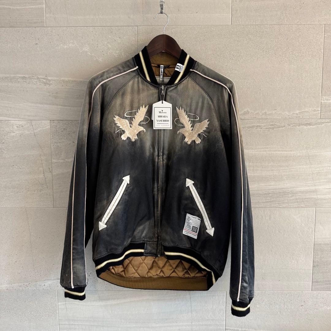 【メゾンミハラヤスヒロ】25SS スーベニアジャケット 46サイズ ブラック