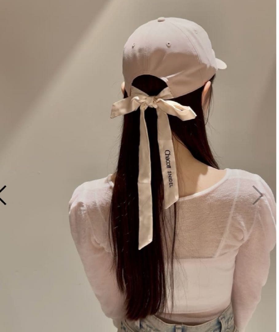 未開封♥️新作✨SNIDEL スナイデル 【Chacott】CAP