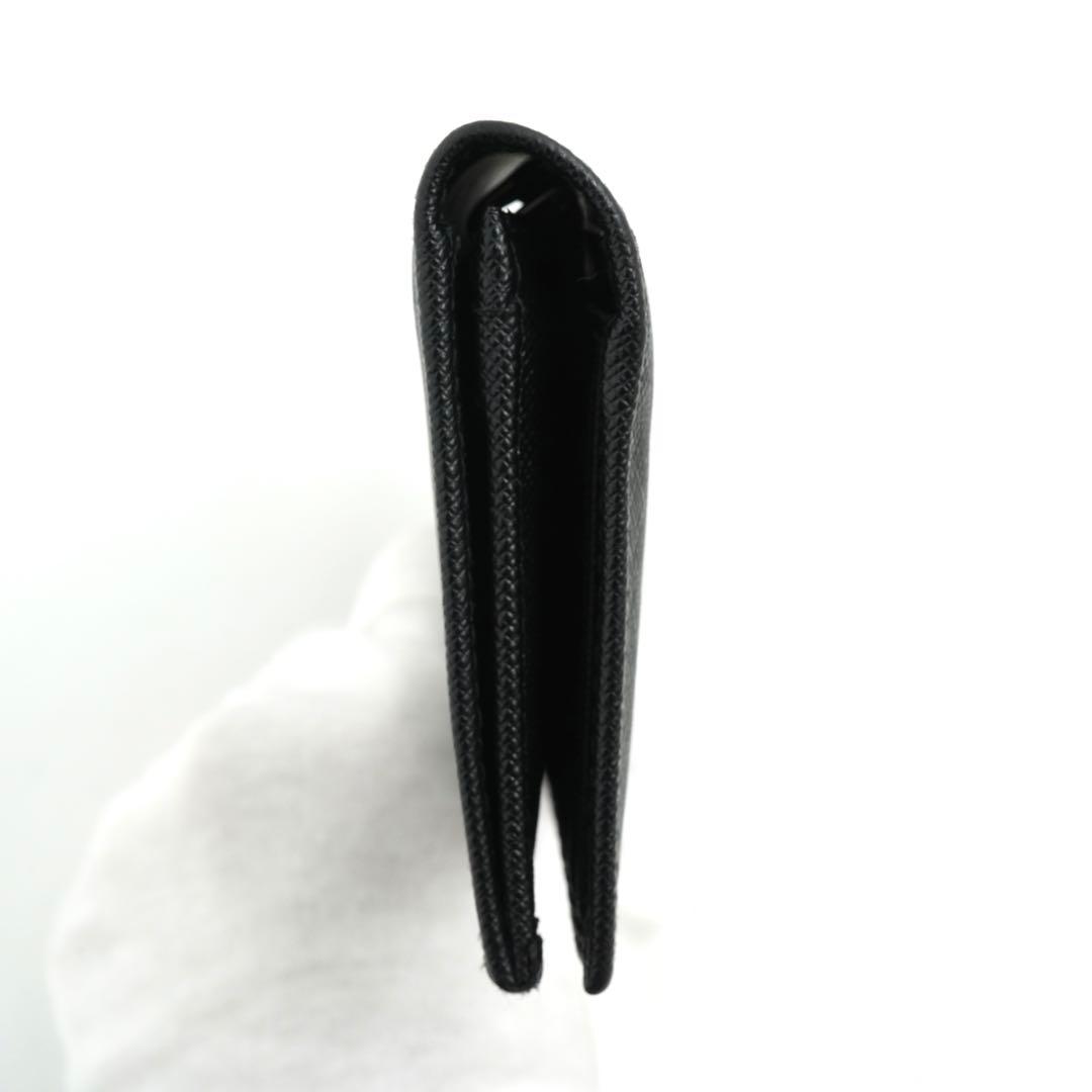 ✨新品未使用・箱付き✨　PRADA 長財布　サフィアーノ　レザー　三角プレート