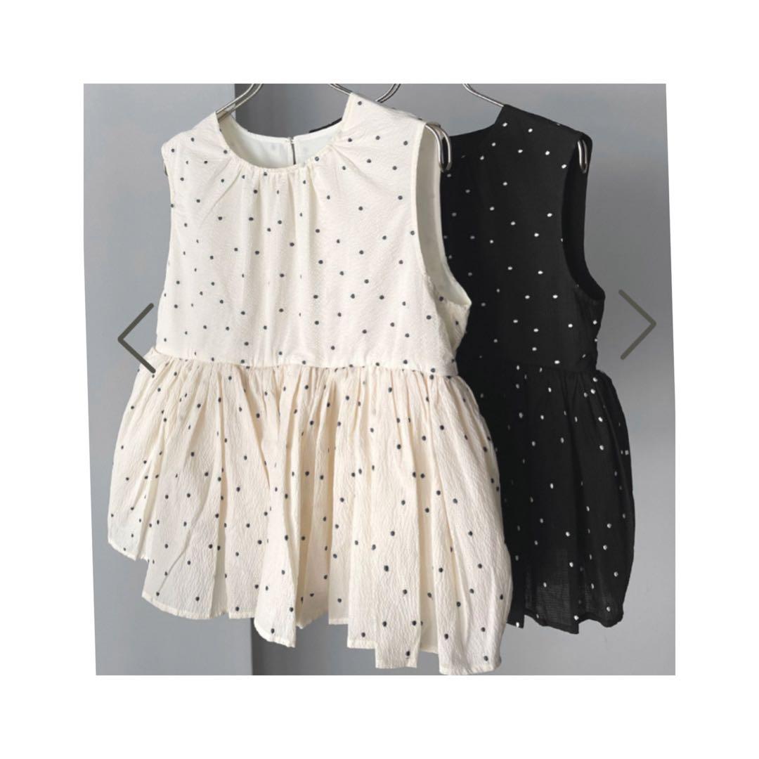 トップス room306 Random Dot Volume Tops