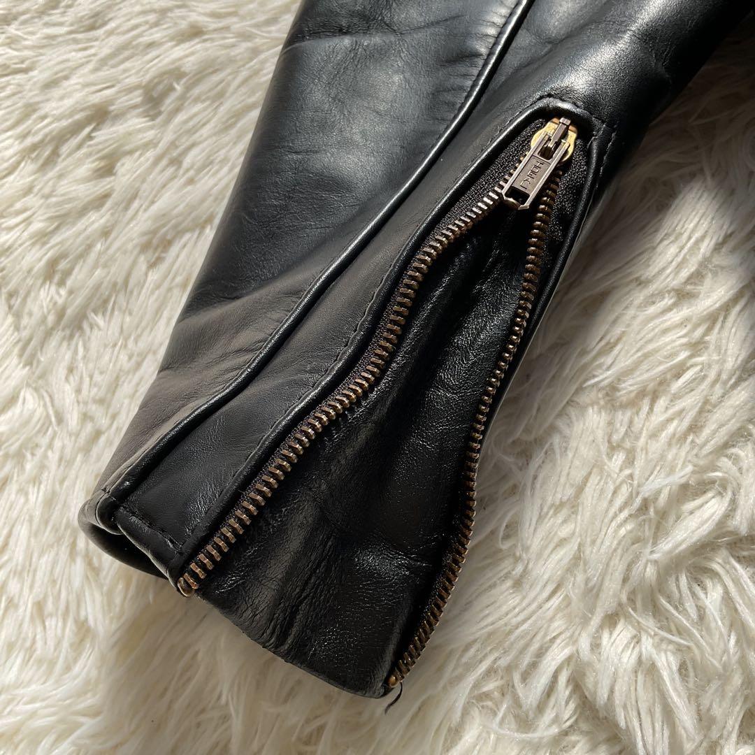美品✨schott 642 レザージャケット　シングルライダース　牛革　40 黒