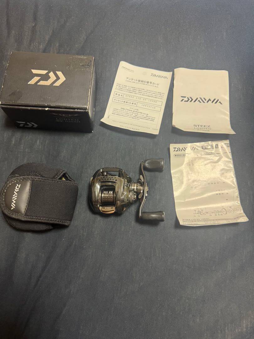 Daiwa STEEZ LIMITED SV 105XH ベイトリール