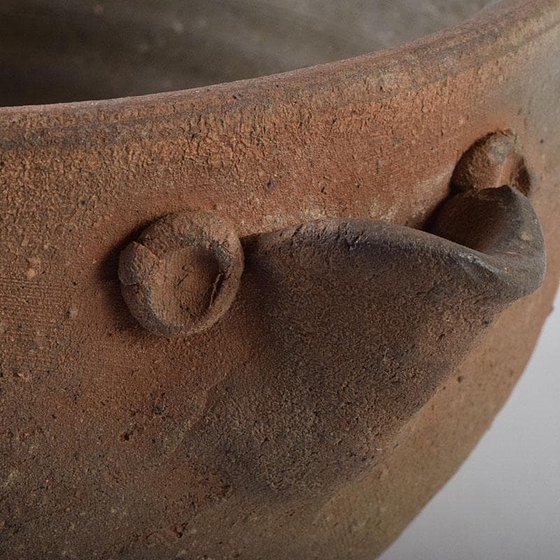 桂又三郎極め　江戸時代初期　古備前　片口水指　V　R9506