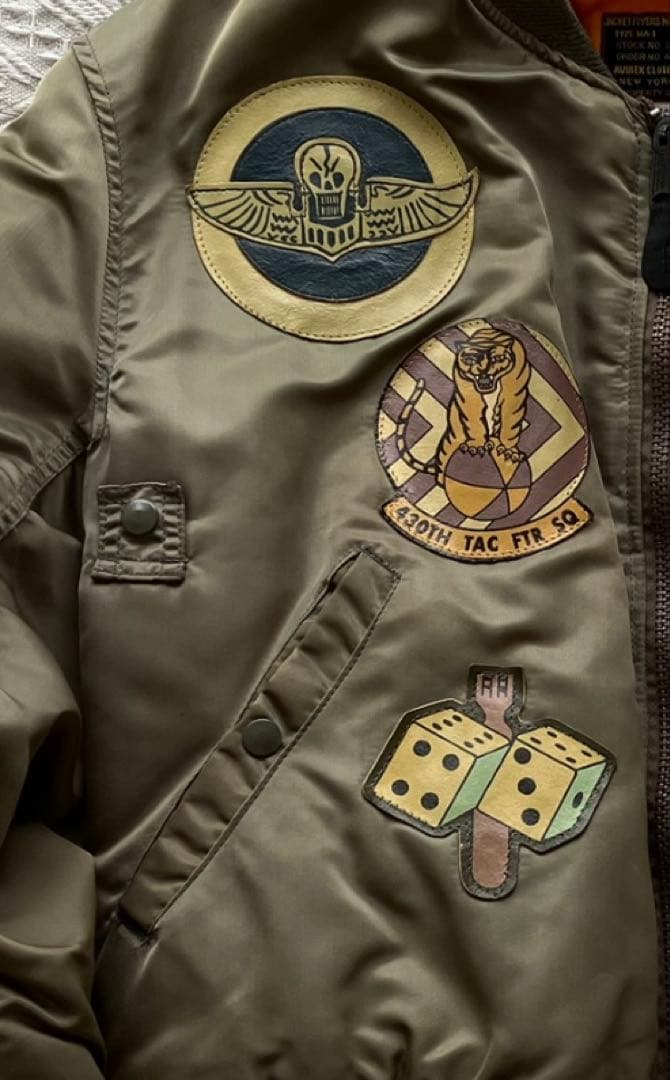 u*r様 AVIREX アヴィレックス USA製 フライトジャケット ma-1