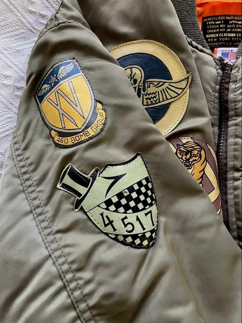 u*r様 AVIREX アヴィレックス USA製 フライトジャケット ma-1
