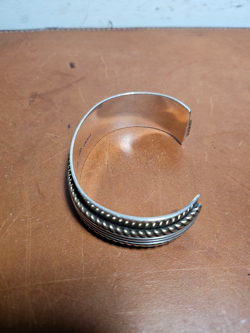 ゆ*う様 レア　TOM HAWK 2ライン12KGFツイストロープバングル　ナバ