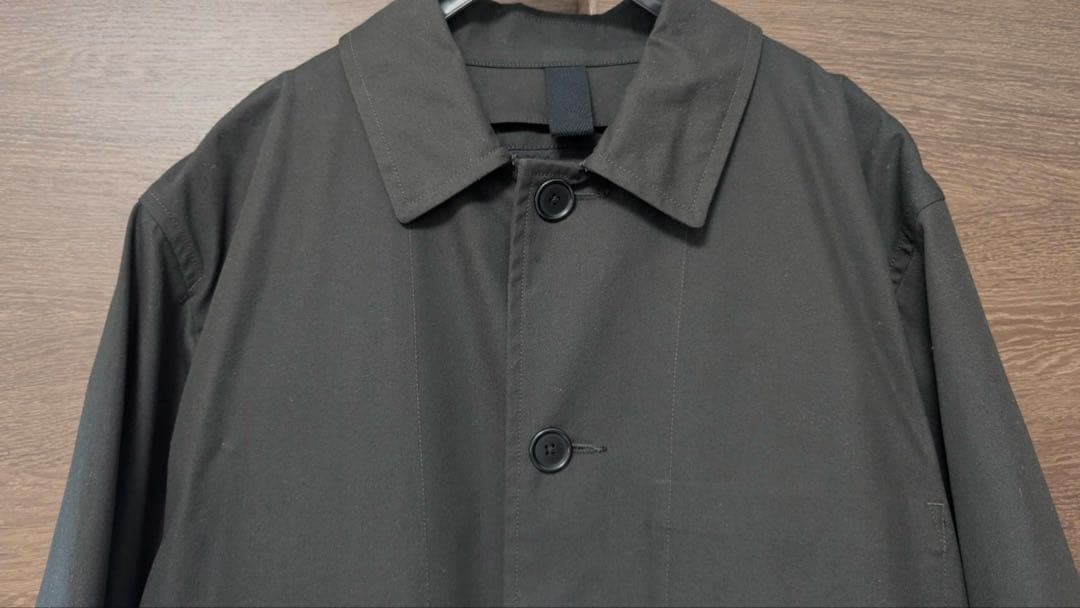 MHL. ダウンライナー付きステンカラーコート