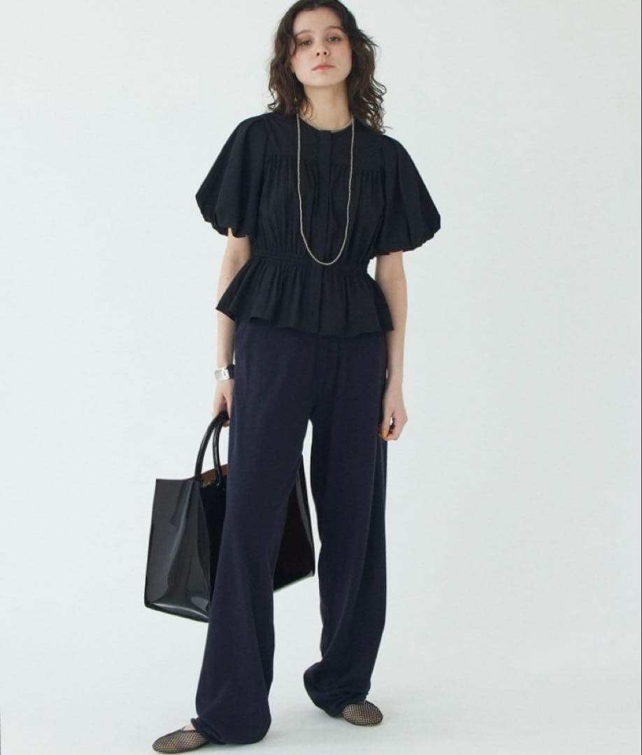 ウィムガゼット【THE PAUSE】パフスリーブブラウス