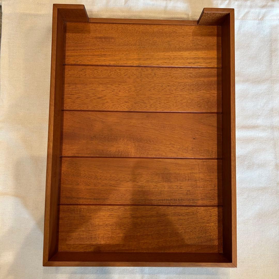 HERMES 木製 小物入れ トレイ3点セット売り