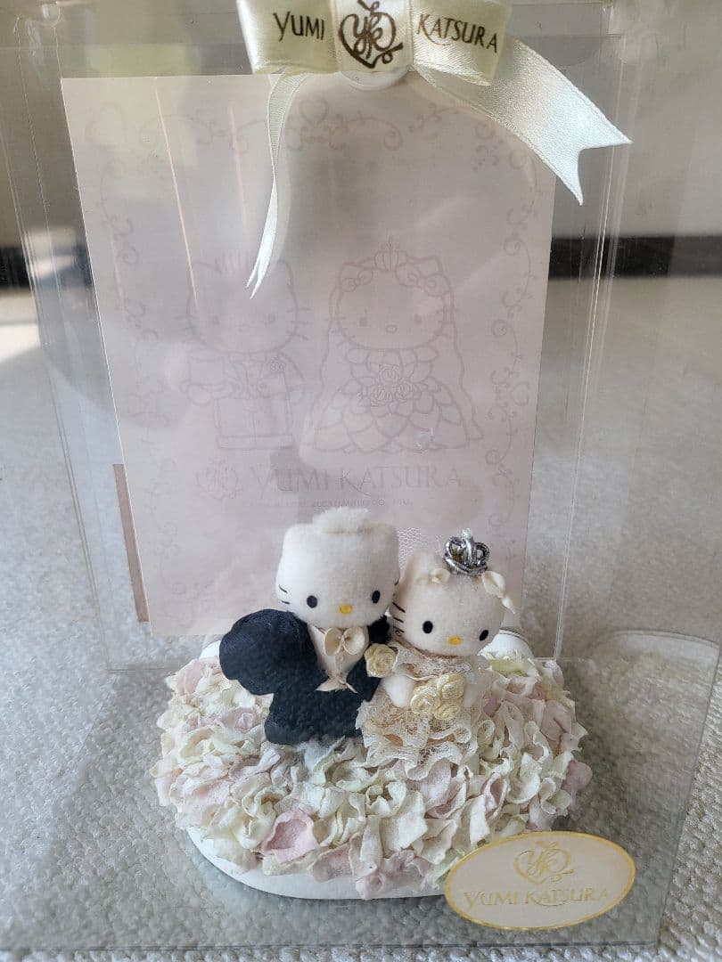 桂由美 ハローキティ ウェディングフォトフレーム 写真立て