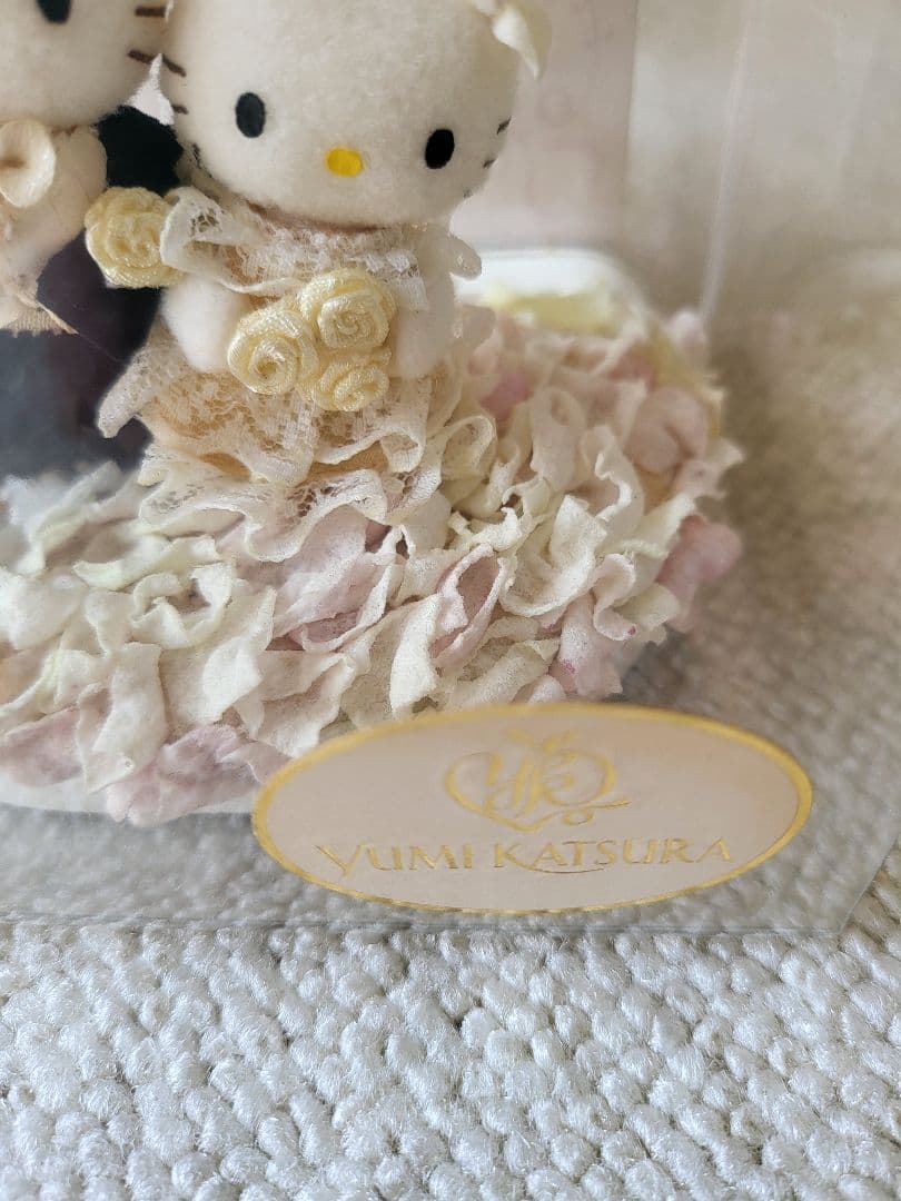 桂由美 ハローキティ ウェディングフォトフレーム 写真立て