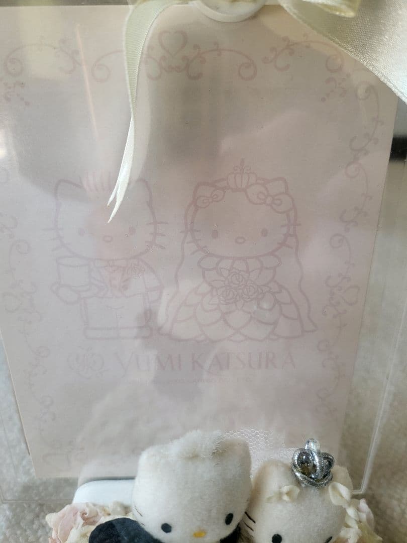 桂由美 ハローキティ ウェディングフォトフレーム 写真立て