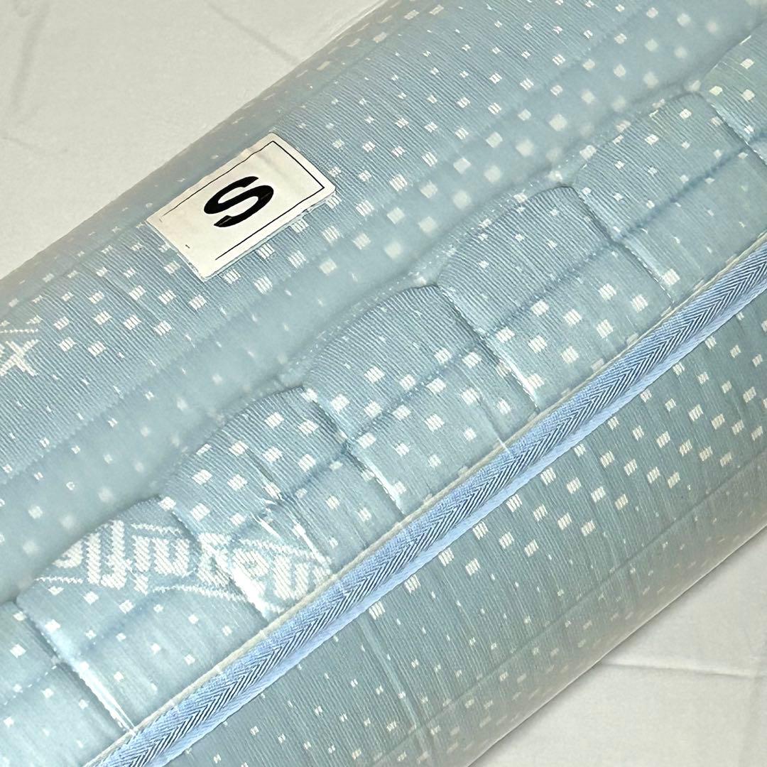 【訳あり未使用品】マットレス　シングル　マニフレックス　ふとん　ライトブルー