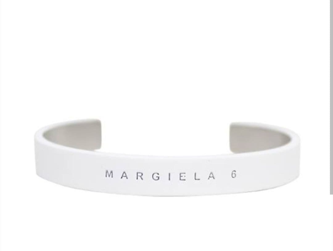 最終値下げ MM6 Maison Margiela カットアウトバングル