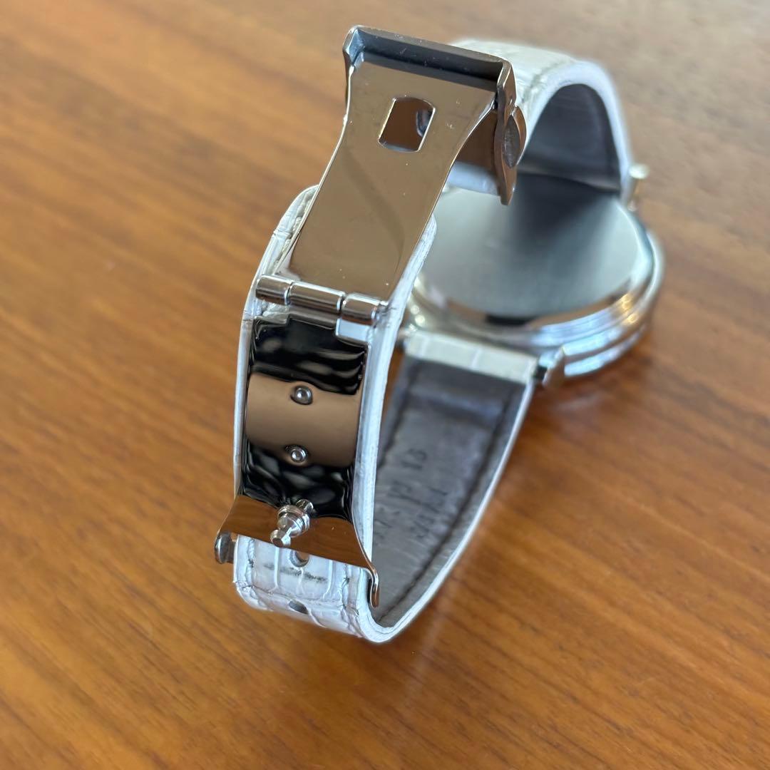 SEIKO ルキア　LUKIA クロノグラフ　ソーラー電池　ダイヤ　本革ベルト