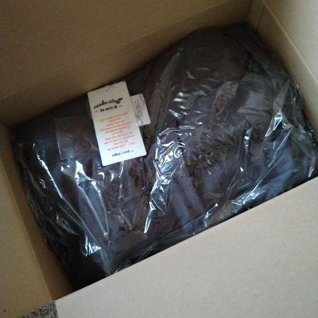 ニコアンド　misayo ラクテロサロペット　チャコール　Lサイズ