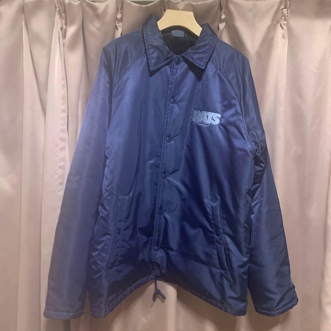 【RATS 】即完！美品！ボアコーチジャケット ロゴ刺繍 Mサイズ
