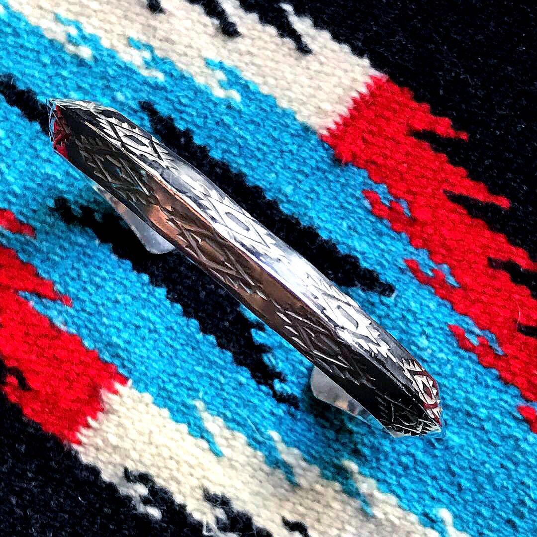 Indian Jewelry アーノルドグッドラック　シルバー　バングル②