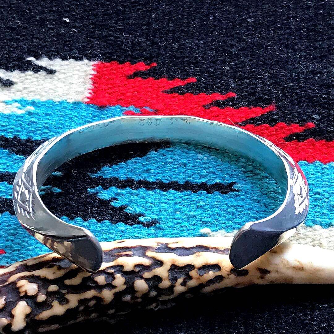 Indian Jewelry アーノルドグッドラック　シルバー　バングル②