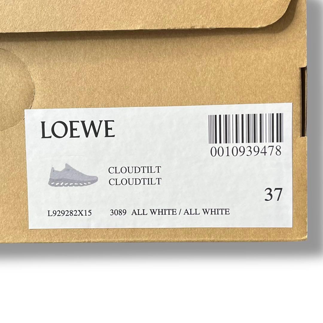 美品 LOEWEロエベ on オン クラウドティルト コラボ スニーカー 37
