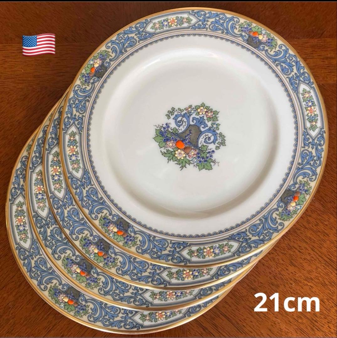 【美品】レノックス★オータム★デザート皿　4枚