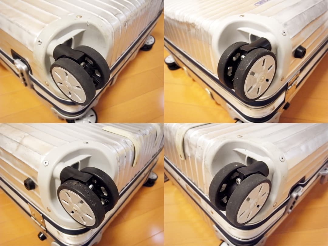 ◇リモワ トパーズ シルバーインテグラル 4輪◇メンテナンス・クリーニング済み