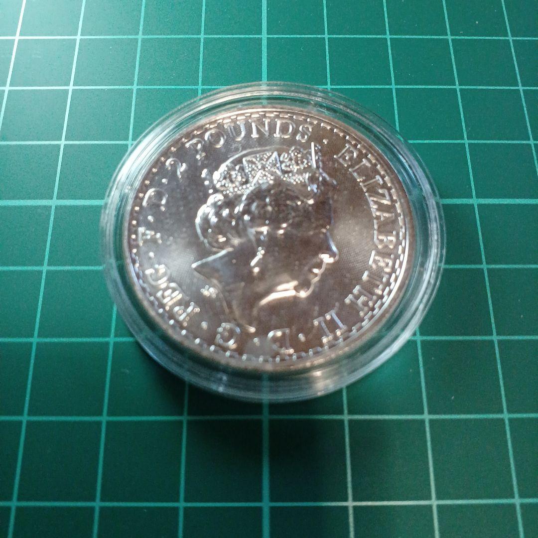 2021年 1オンス 銀貨 エリザベス2世